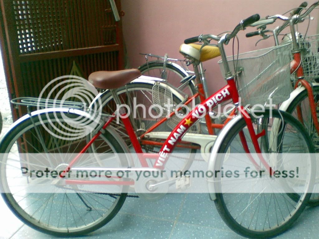 Xe đạp mà cũng chịu chơi gúm...ủng hộ Việt Nam...Vô địch...!!! - 2