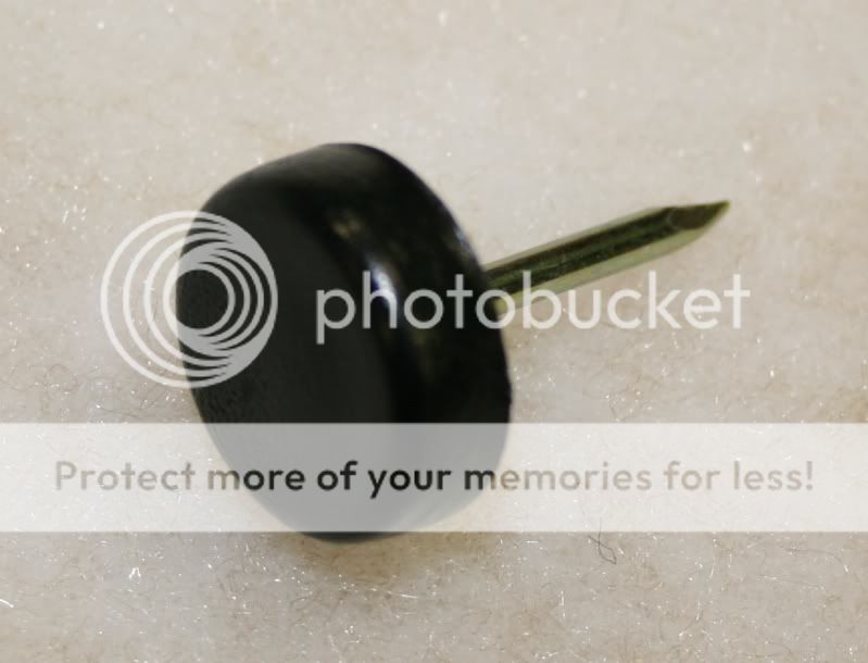 Nylon Furniture Glide Knock in Nail Gliders 50 pack eBay