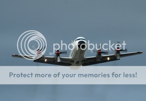Die Maschine, in welcher der Autor mitflog, beim Start - Foto: Olav Rhensius, Propfreak Collection (für eine größere Darstellung klicken Sie bitte auf das Bild)