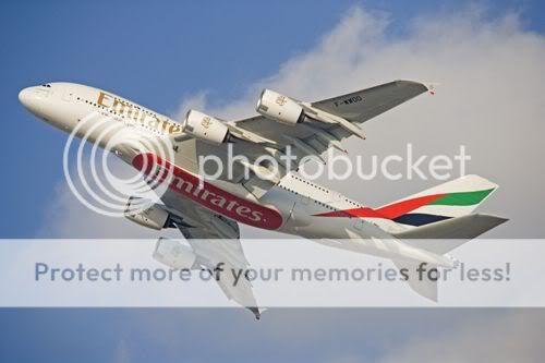 Wird am 20. und 21. Januar 2010 erstmals in Zürich landen: Airbus A 380 - Foto: Emirates