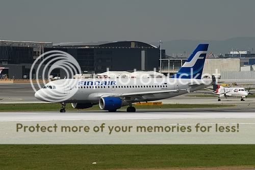 Bleiben aufgrund des Streiks vorerst am Boden - Flugzeuge der Finnair