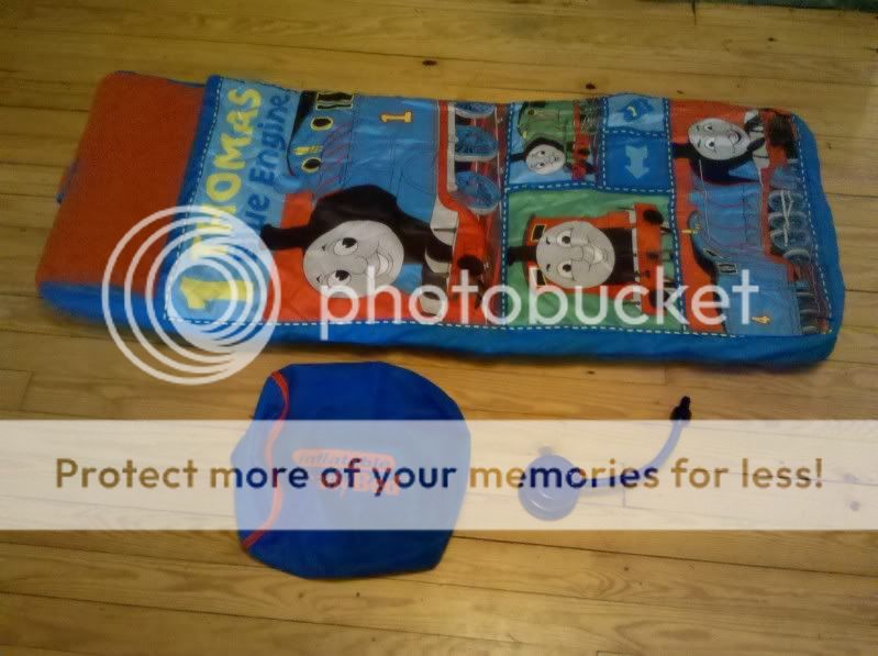 Thomas the Train Tank and Friends Inflatable Ready Bed Air Mattress